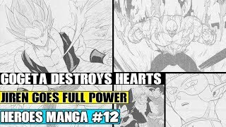 GOGETA DESTROYS HEARTS! Full Power Jiren Returns! Gogeta Vs Hearts Super Dragon Ball Heroes Manga