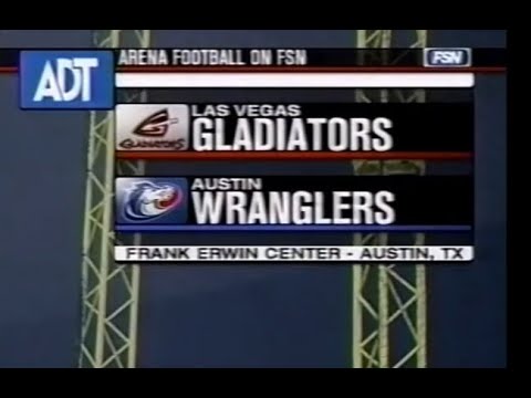 Arena Football - 2006 Season - Las Vegas Gladiators at Austin Wranglers - Complete Game