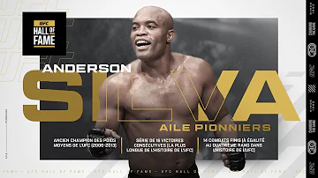 Anderson Silva Joins the UFC Hall of Fame | CLASS OF 2023