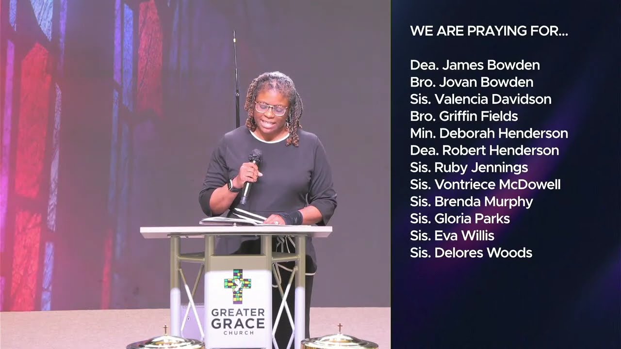 Buckle Up and Drive | Min. Denina Griffin | Greater Grace Church