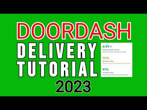 Doordash Dasher App Tutorial. You need to watch this before you start. I have a 4.99 rating.