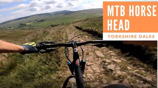 MTB Horse Head - one of the biggest descents in the Dales