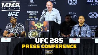Full UFC 285 Press Conference | UFC 285 | MMA Fighting