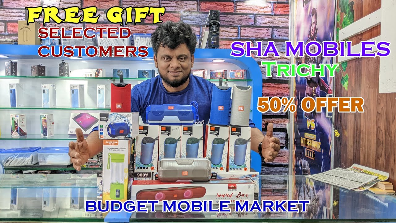 திருச்சியில் இப்படி ஒரு Mobile கடையா 😮 Cheap and Best / Sha Mobiles