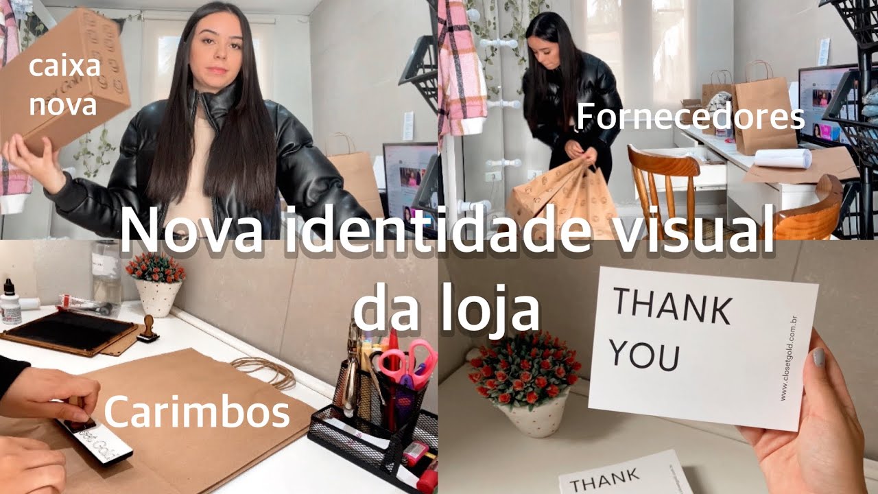 ROTINA de DONA de LOJA ON-LINE - FORNECEDOR DE CARIMBO, ETIQUETAS e CARTÃO AGRADECIMENTO