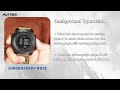 AVTREK Tutorial for 2106 Military Watch Series