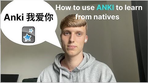 Using ANKI to learn languages #3: How to learn from natives using Anki