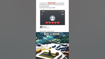 Bro gave her a health bar 💀