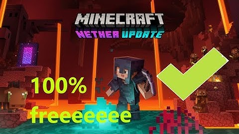 Download Minecraft Windows 10 edition for free| Latest Minecraft Nether Update