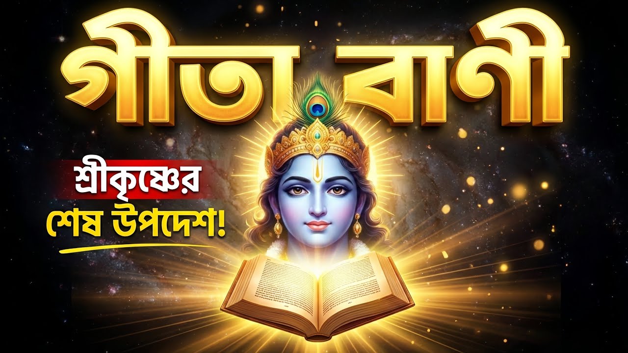 গীতা কথা | জীবনের গোপন সত্য জানুন | শ্রীকৃষ্ণের অমূল্য উপদেশ | Bhagavad Gita Bangla 