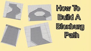4 Types Of Roblox Bloxburg Path || How To Build ||