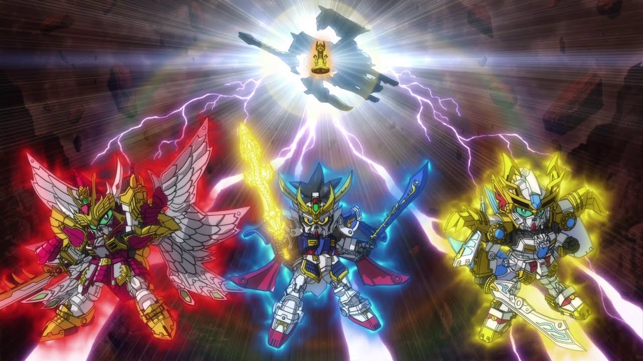 SD 鋼彈 三國傳 SD ガンダム 三国伝 OP ED 1 三璃紗伝説 The Brave 