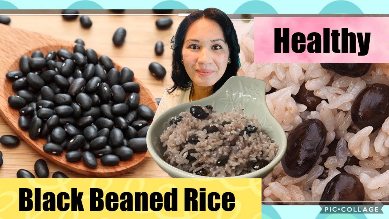How To Make Black Beaned Rice By PINAY IN SK Lee