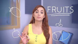 Weekly Brazilian Portuguese Words with Jade - Fruits