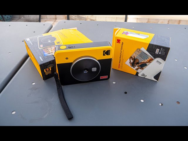 Unboxing Kodak Mini Shot 3 Retro Instant Camera 