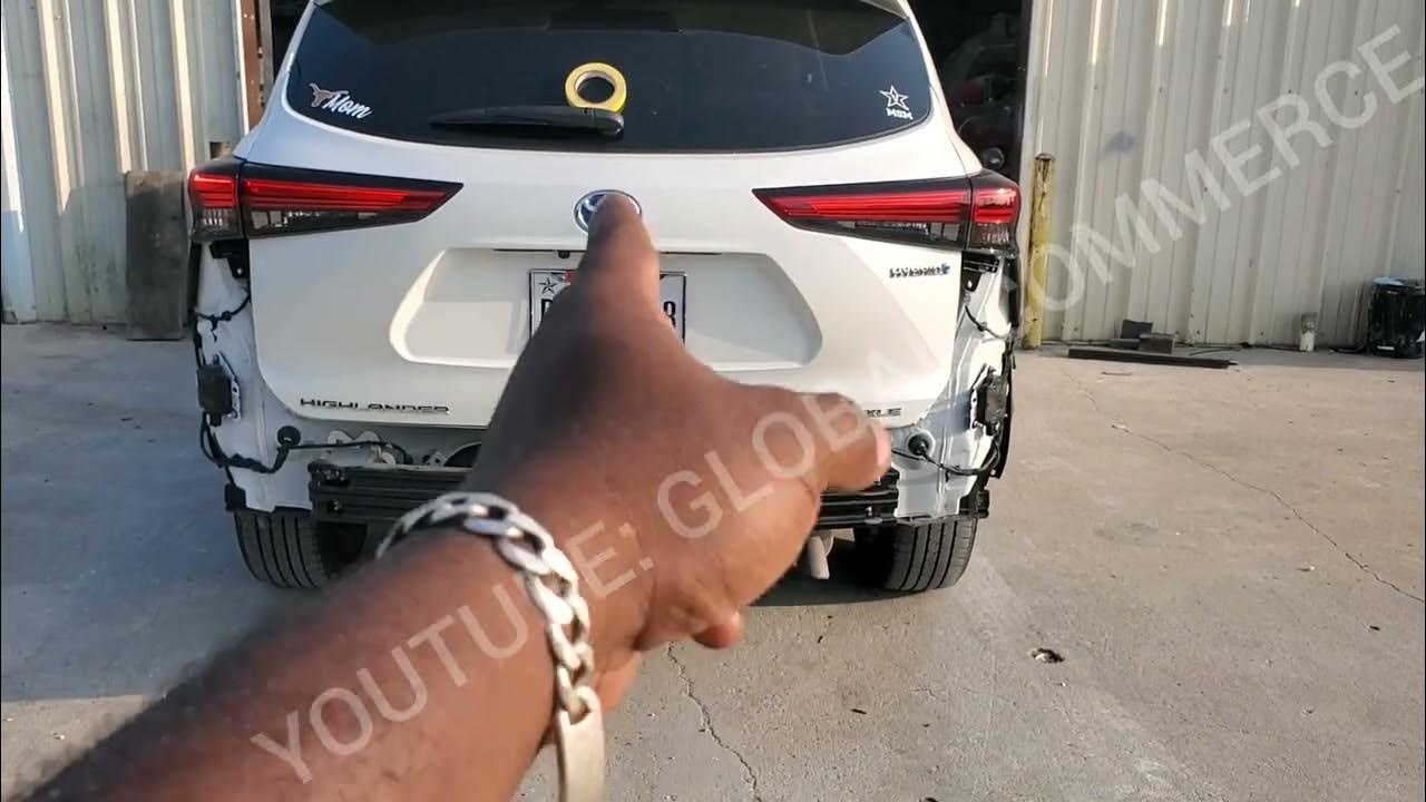2021 Toyota Highlander C1ABC Blindspot axis alignment incomplete