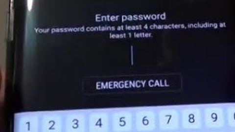 Samsung Galaxy S8: How to Set a Lock Screen With a PIN / Password