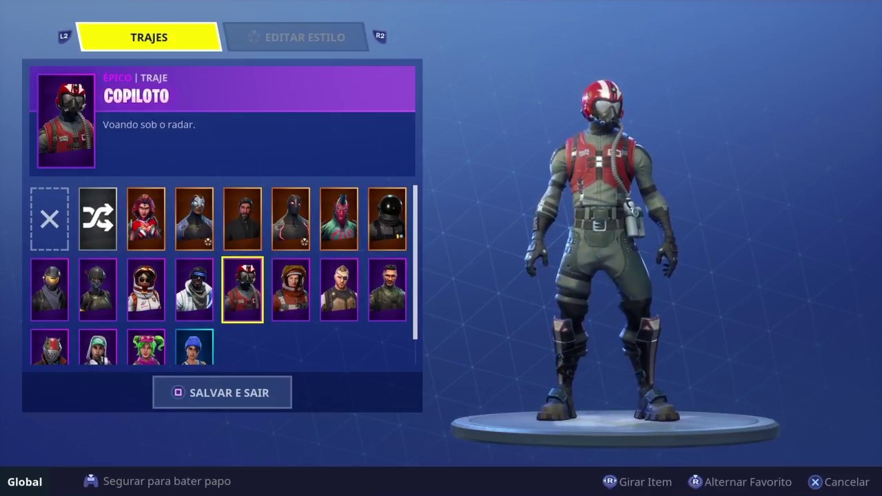 fortnite peguei o copiloto e a nova skin da psn plus minha id kandunda gamer - nova skin ps plus fortnite