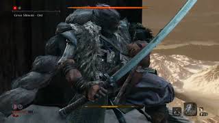 [Sekiro Charmless + Bell + Base Vitality]someone tell owl he's allowed to mix up his counterattacks