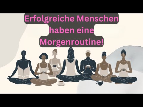 Morgenroutinen von sehr