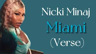 Nicki Minaj  Miami Verse