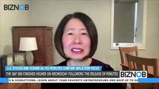 BIZNOB NEWS: U.S. stocks end higher as Fed minutes confirm inflation focus