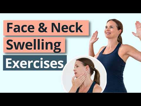Face and Neck Lymphatic Drainage Exercise Routine (6-Minutes)
