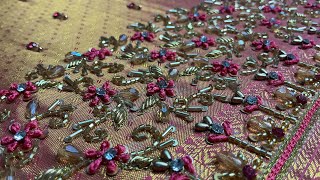 Zardosi and thread embroidery 