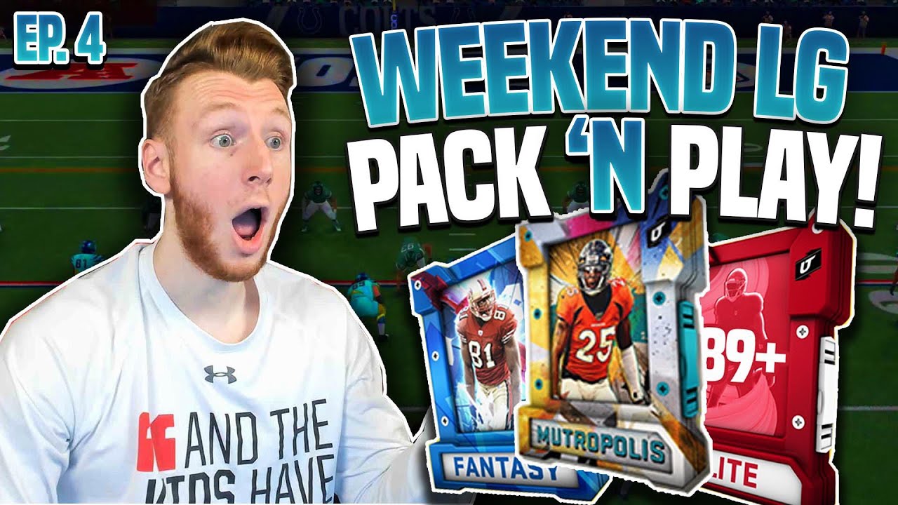 We got UNLUCKY in Madden 20 Gameplay... [Weekend League Pack & Play Ep 4]