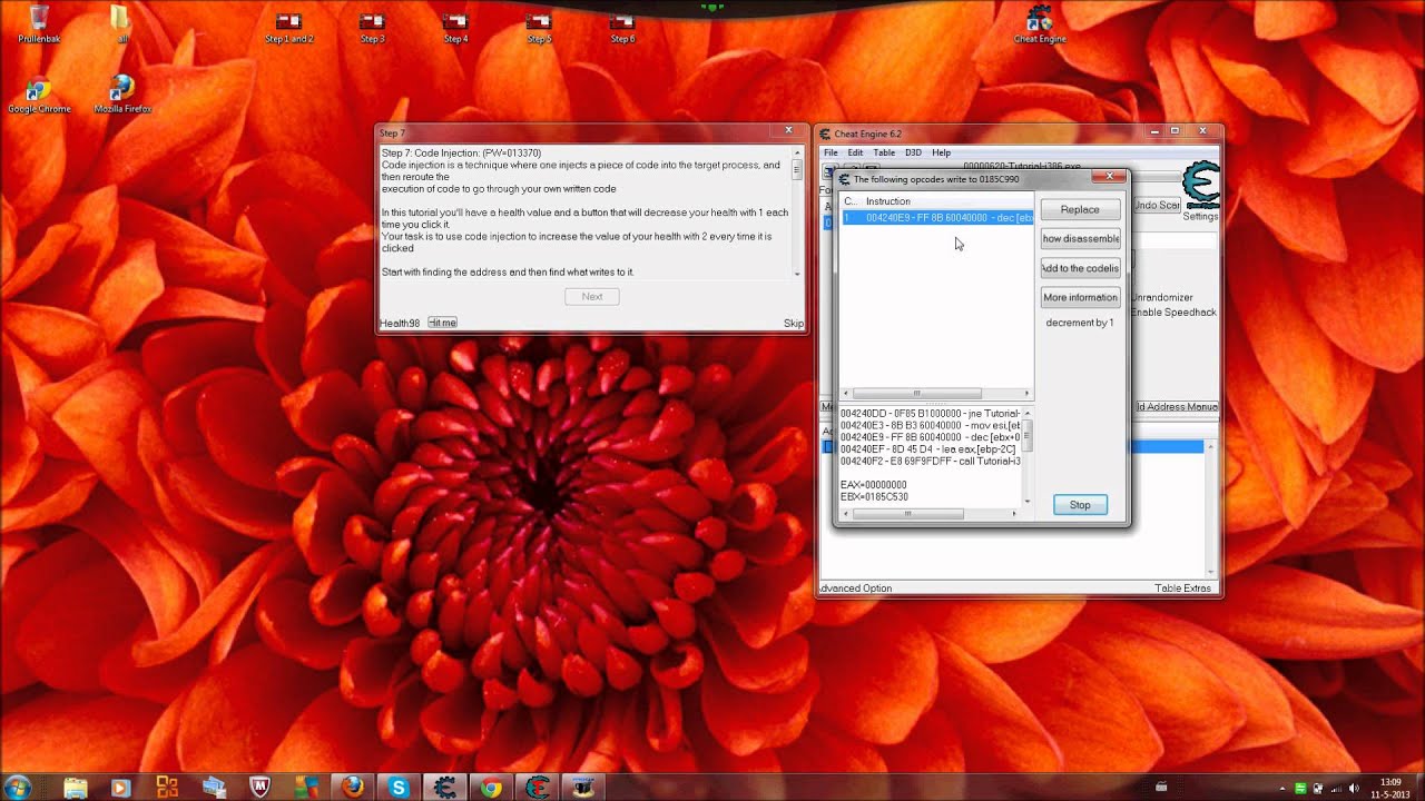 Cheat Engine 6.2 tutorial step 7 - YouTube