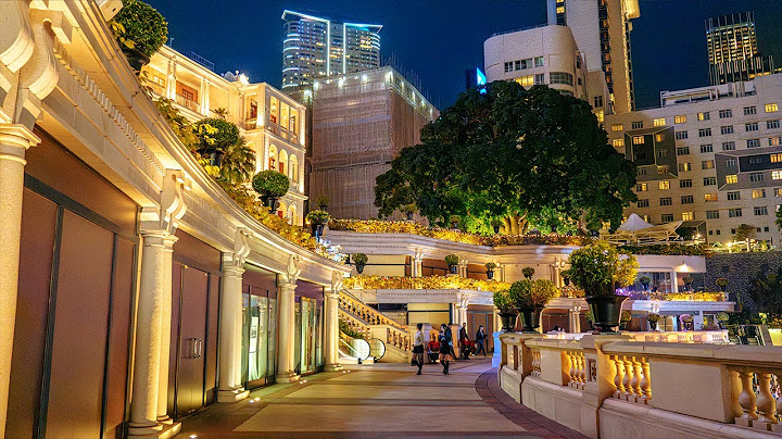 🇭🇰 Nightlife in Hong Kong: 1881heritage, Star Ferry Pier, Avenue of Stars | 4K HDR