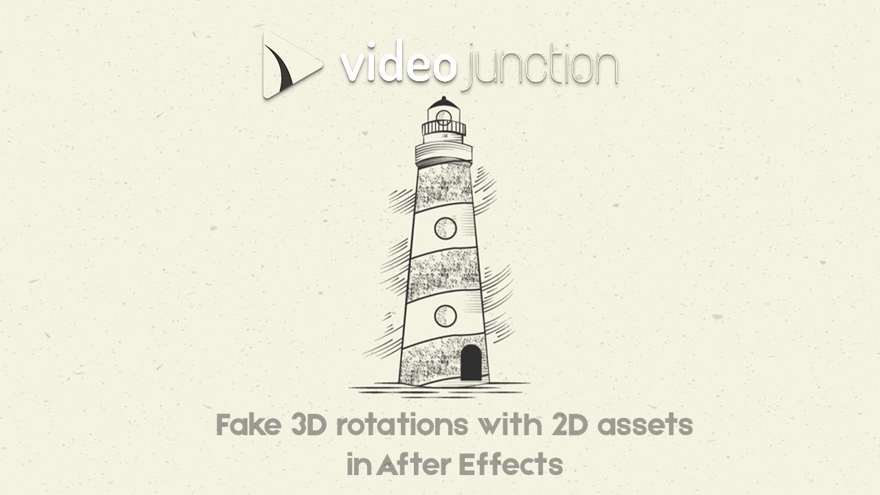 Fake 3D rotations with 2D assets in After Effects | Video Junction ...