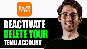 HOW TO DEACTIVATE AND DELETE YOUR TEMU ACCOUNT 2025! (FULL GUIDE)