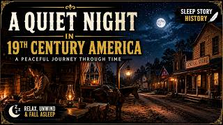 Details A Quiet Night in 19th Century America | Sleepy History Documentary for Deep Sleep Guide