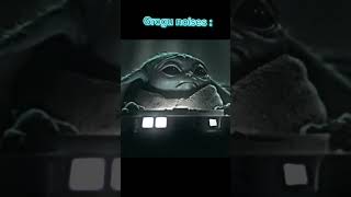 Grogu noises in Mandalorian season 3 episode 2 #grogu