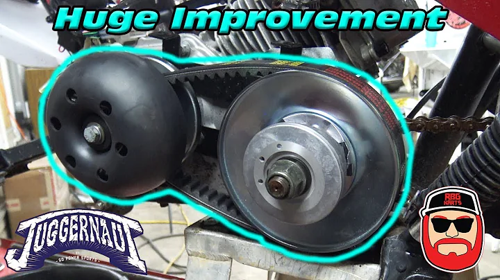 Juggernaut CVT Pulley ~ Street Legal Mini Bike