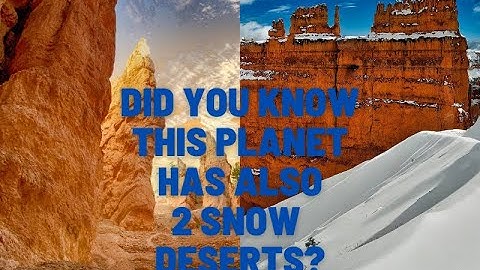 10 Largest Deserts In The World