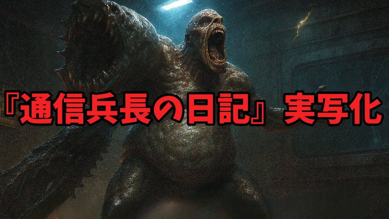 AIが描く「通信兵長の日記」を実写にしてみた【バイオハザードリベレーションズ】【RESIDENTEVIL REVELATIONS】
