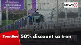 50 Discount Sa Mrt3 At Lrt2 Ipatutupad Simula March 23  Frontline Pilipinas