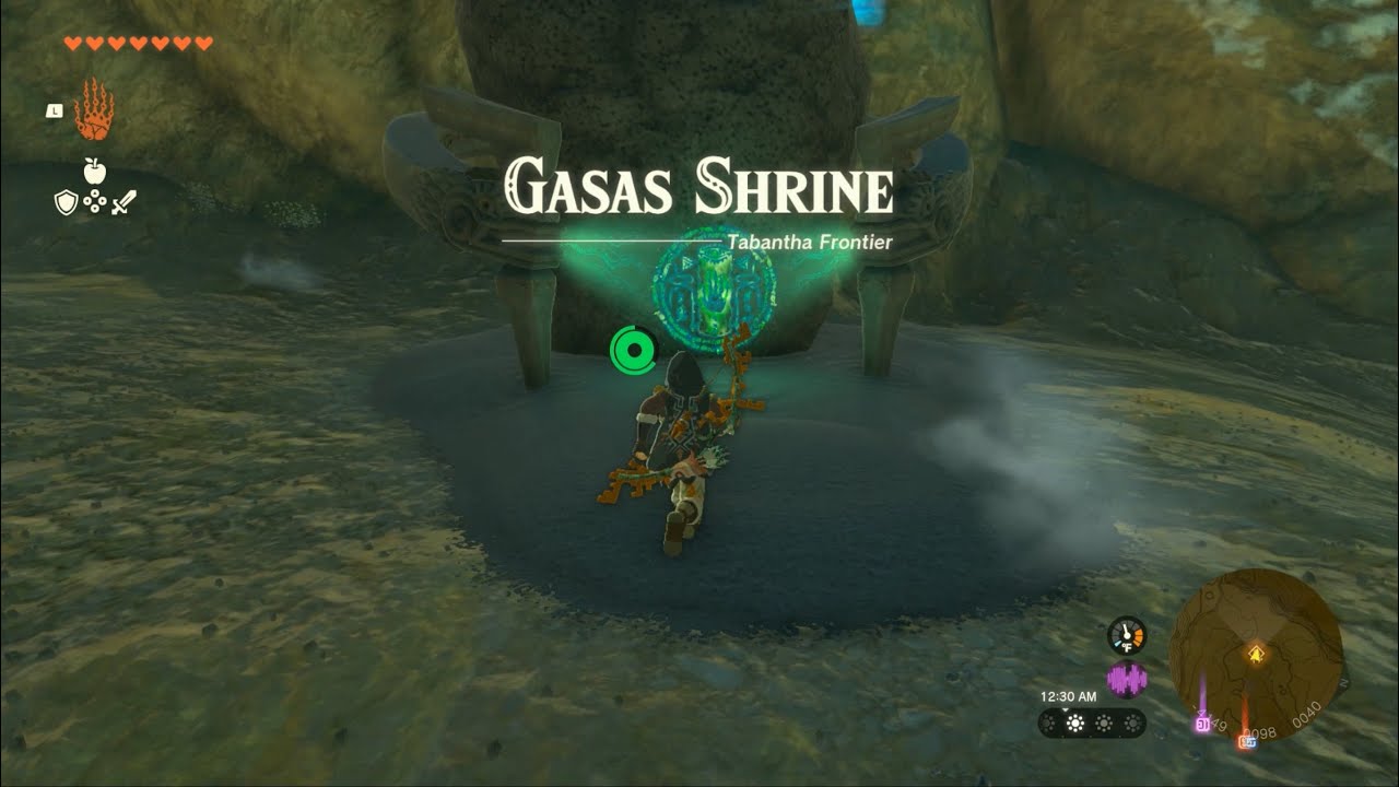 Прохождение святилища Гасаса | Своевременные кадры | Zelda TotK