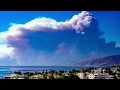 Timelapse of the California Malibu Fires on November 9th 2018