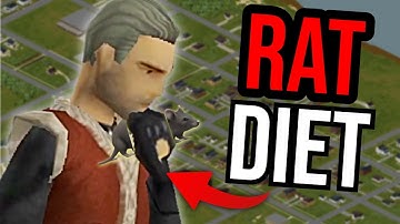 I Survived on ONLY RATS in Project Zomboid