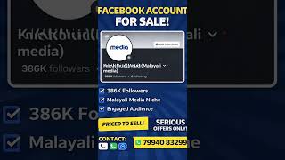 FACEBOOK ACCOUNT FOR SALE DM❤️‍🔥 low rate dm 79940 83299 #account #facebook #buy #shorts