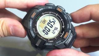 Casio Pro Trek PRG270-1 Solar Watch PRG-270-1CR - YouTube