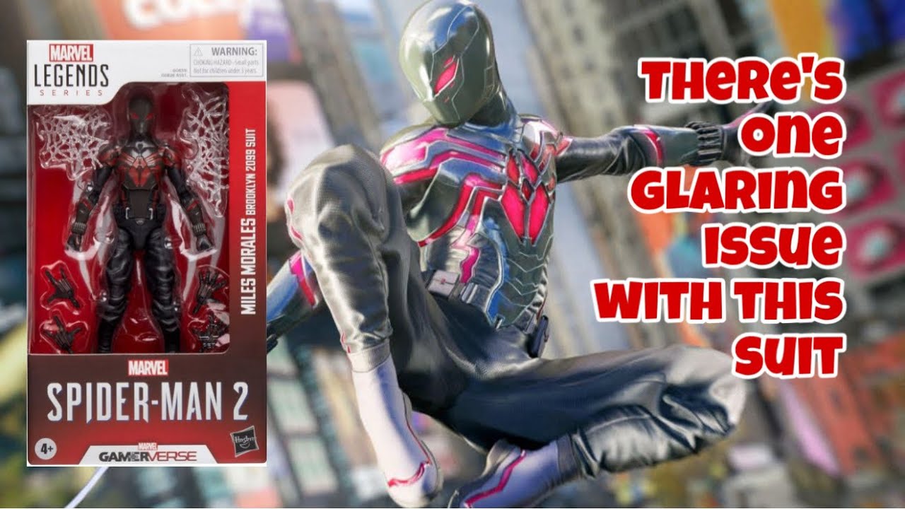 Miles Morales Spiderman 2 Brooklyn 2099 Suit GamerVerse Marvel