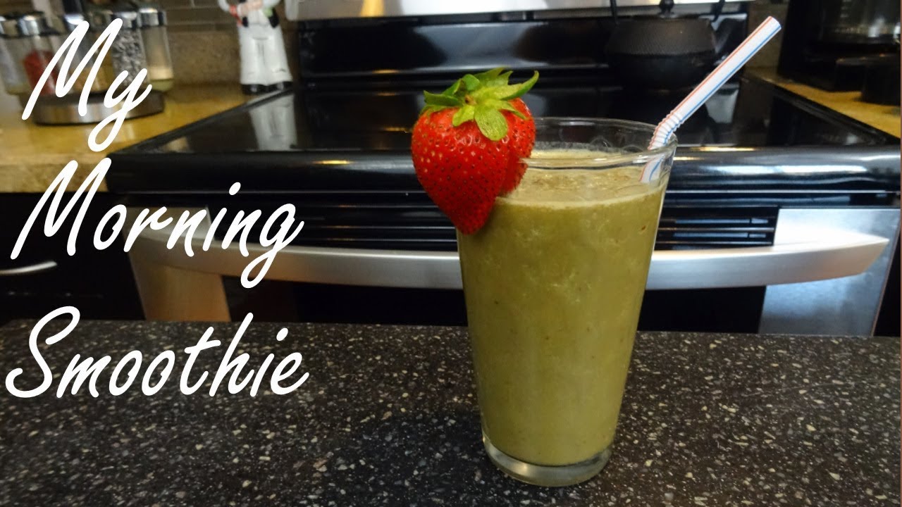 Green Smoothie Recipe Healthy Kale Smoothie YouTube