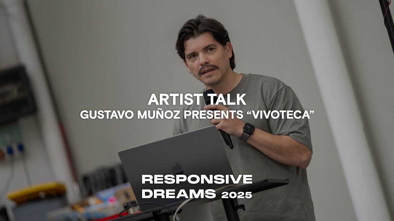 Gustavo Muñoz (Bustavo) presents "Vivoteca" | Responsive Dreams 2025 Digital Arts Festival