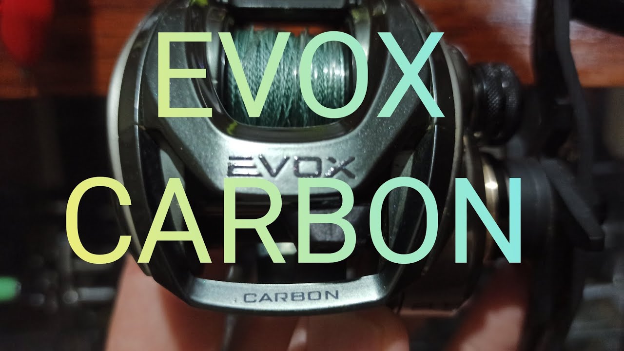 Carretilha EVOX Carbon. Saint