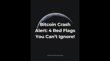 🚨 Bitcoin Crash Alert: 4 Red Flags You Can’t Ignore! 🚨