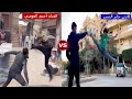 نسر الكونغ فو يتحدي الفنان أحمد العوضي ويعلمه ركلة فاندام بالشكل الصحيح Learn The Helicopter Kick 
